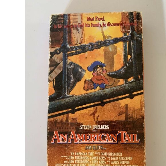 AN AMERICAN TAIL (1987‎ VHS) Original Release Don Bluth SPIELBERG - Picture 1 of 5